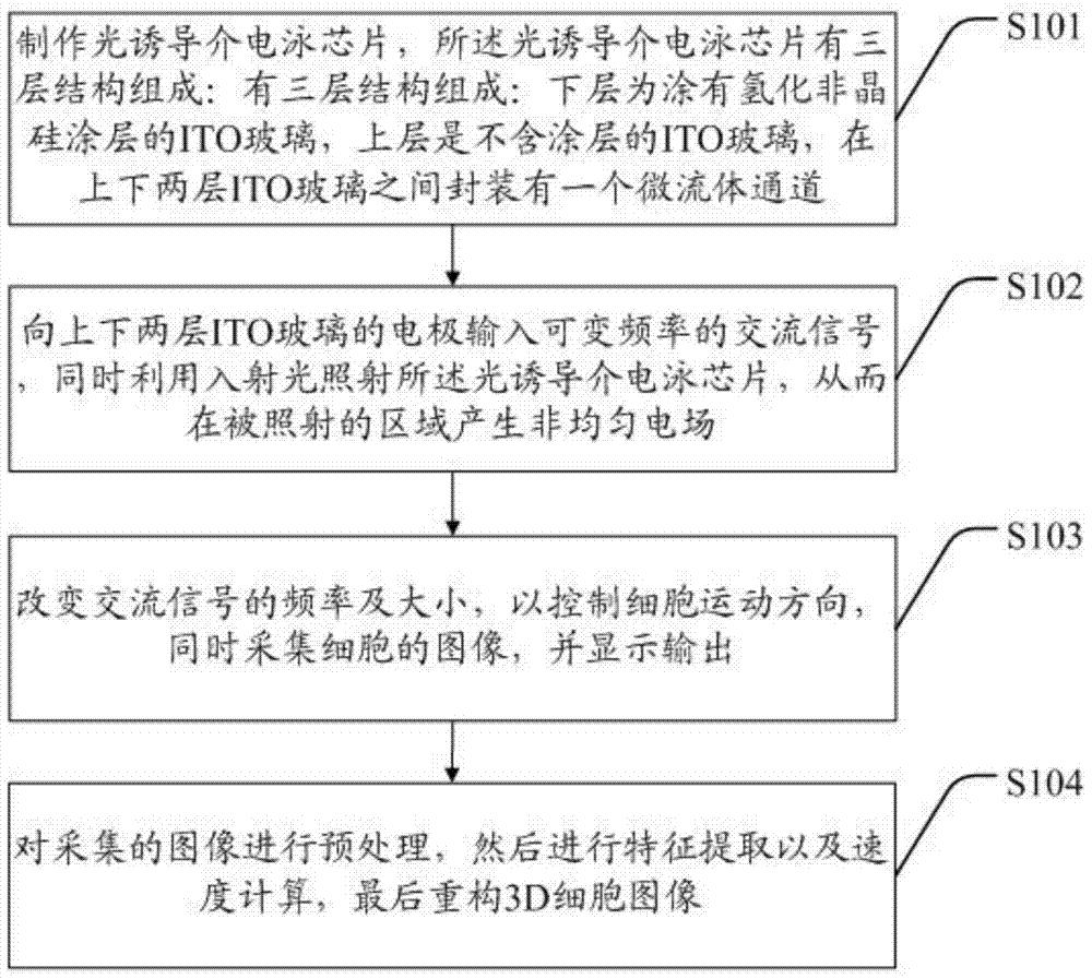 一种基于光流分析的单细胞三维图像生成方法