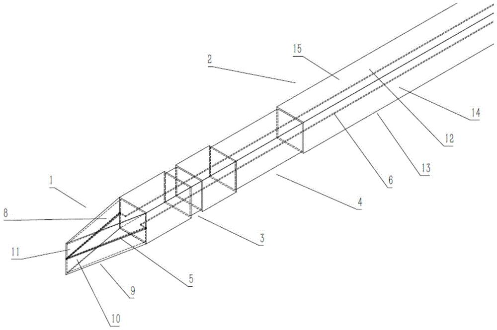 一种基于PCB结构的平面结构微波消融天线及消融针